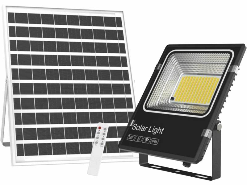 LUXULA LED-Leuchte LUXULA Solar LED-Fluter, Akku, 6W PV von LUXULA