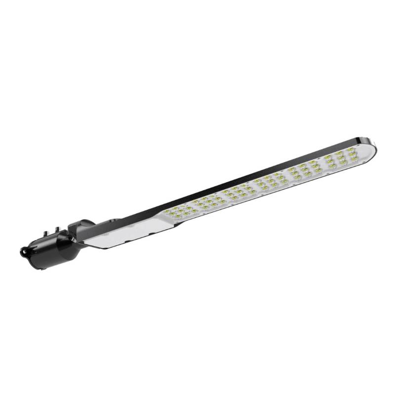 LUXULA LED Mastleuchte Straßenlampe LED Straßenleuchte SLIM 150 W 18000 lm IP65 Neutralweiß Wand und Mastmontage von LUXULA
