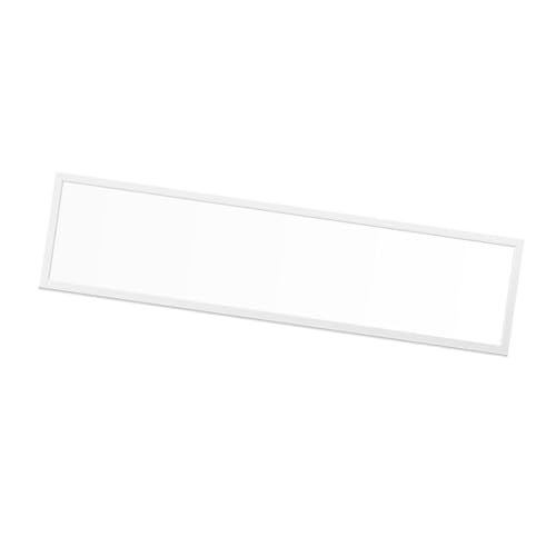 LUXULA LED Panel 120x30cm - 4000K Neutralweiß 36W 3600lm - flimmerfrei - Backlit - Rasterleuchte Einbaupanel für Rasterdecke - inkl. 230V Netzteil von LUXULA