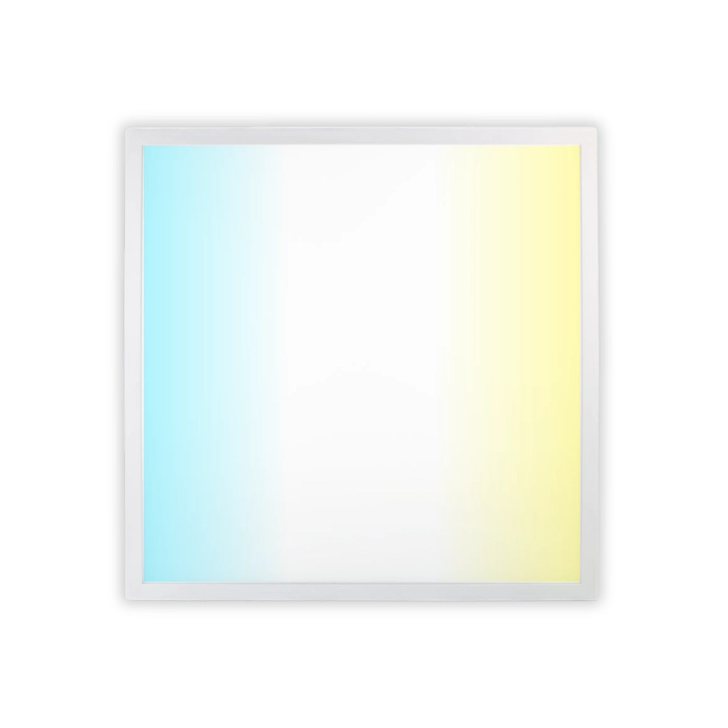 LUXULA LED Panel mit Farbtemperaturwechsel Rasterdeckenleuchte CCT 3000 bis 6000K 62x62cm Deckenleuchte Back-lit 36W 3600Lm von LUXULA
