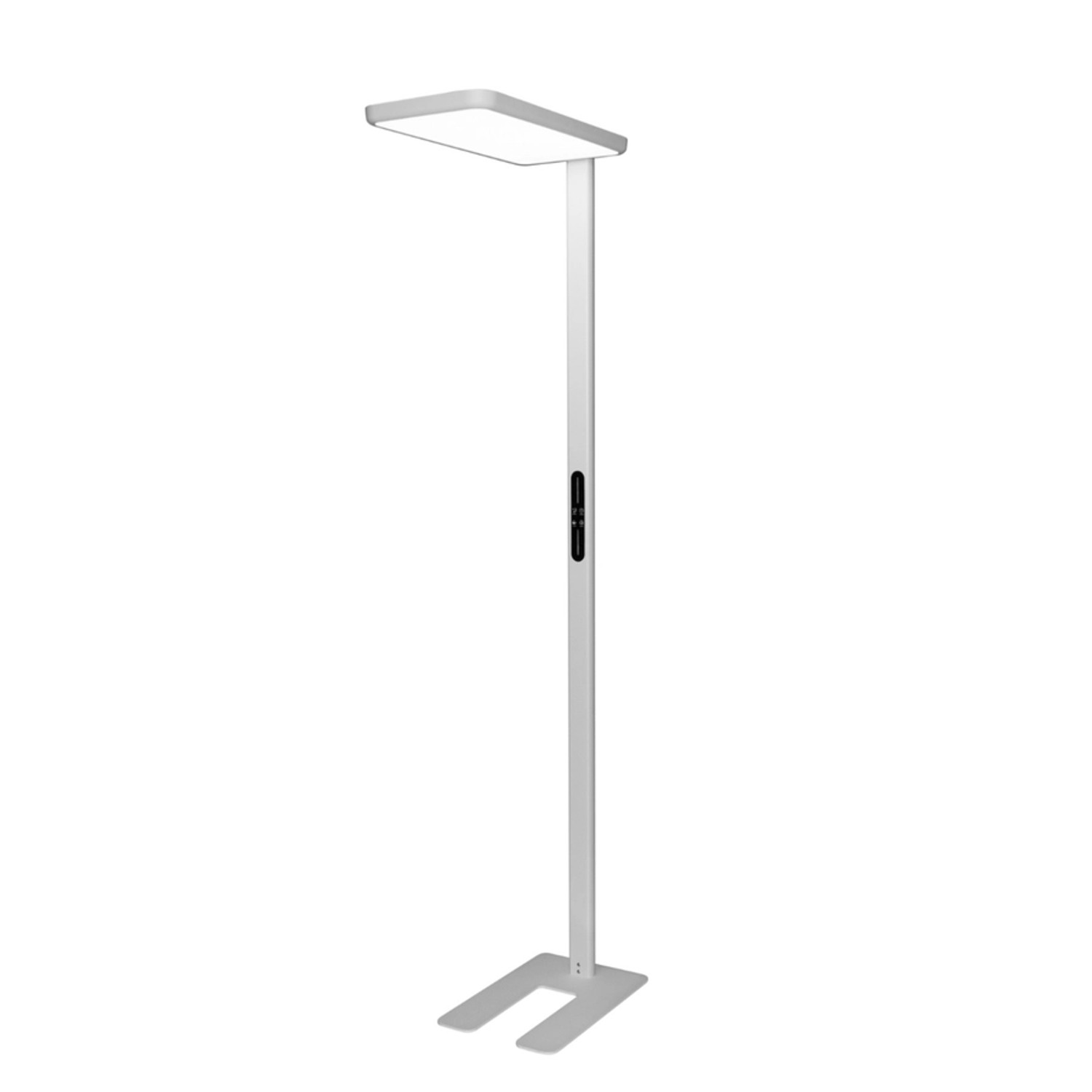 LUXULA LED Stehlampe Up/Down Bürolampe Weiß 100W 7000LM 4000K Neutralweiß UGR16 CRI98 Dimmbar von LUXULA