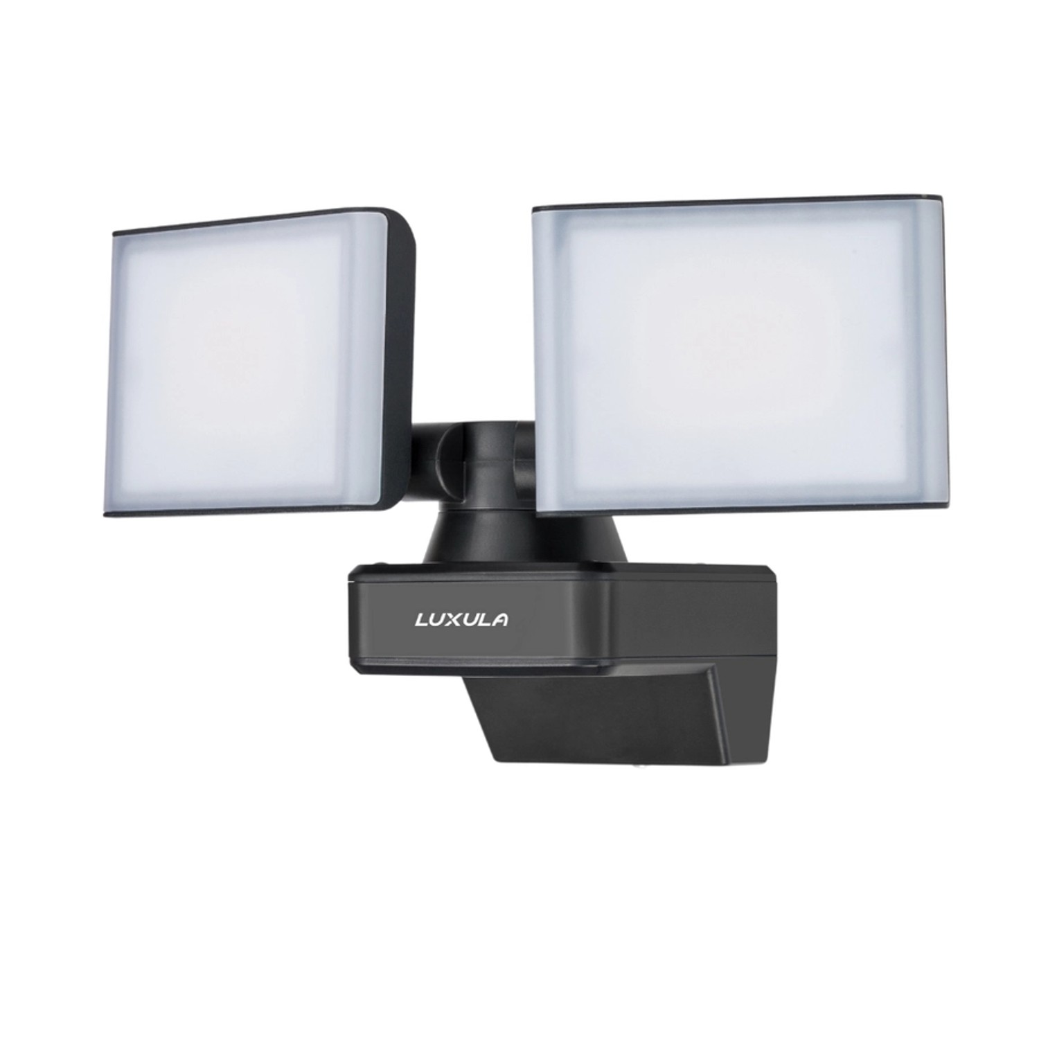 LUXULA LED Strahler Fluter 30W 3200lm 4000K Neutralweiß Schwenkbar 2 Köpfe IP54 Wandleuchte von LUXULA