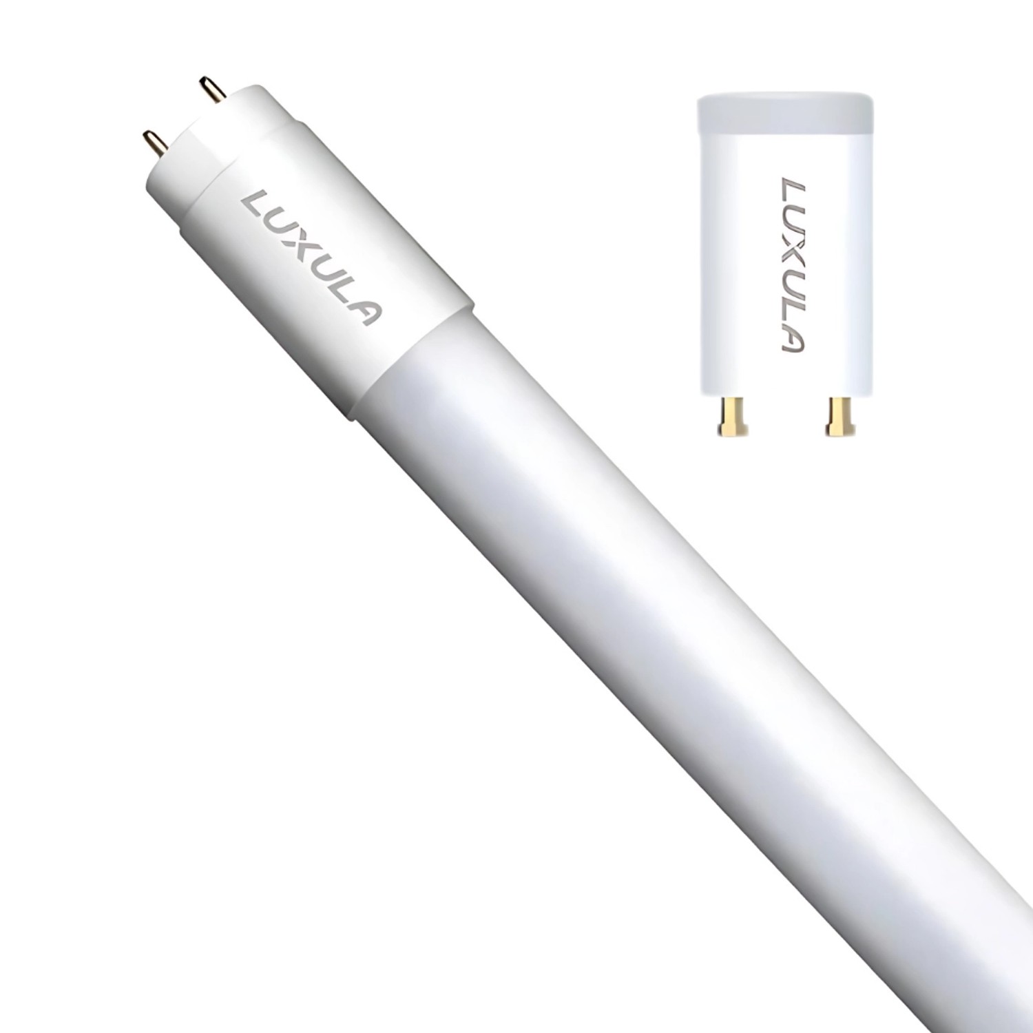 LUXULA LED T8 Röhre 120cm 160Lm/W 18W 2860Lm 4000K Neutralweiß mit Brücke Hohe Effizienz LUXULA LED T8 Röhre 120cm 160Lm/W 18W 2860Lm 4000K Neutralweiß mit Brücke Hohe Effizienz von LUXULA