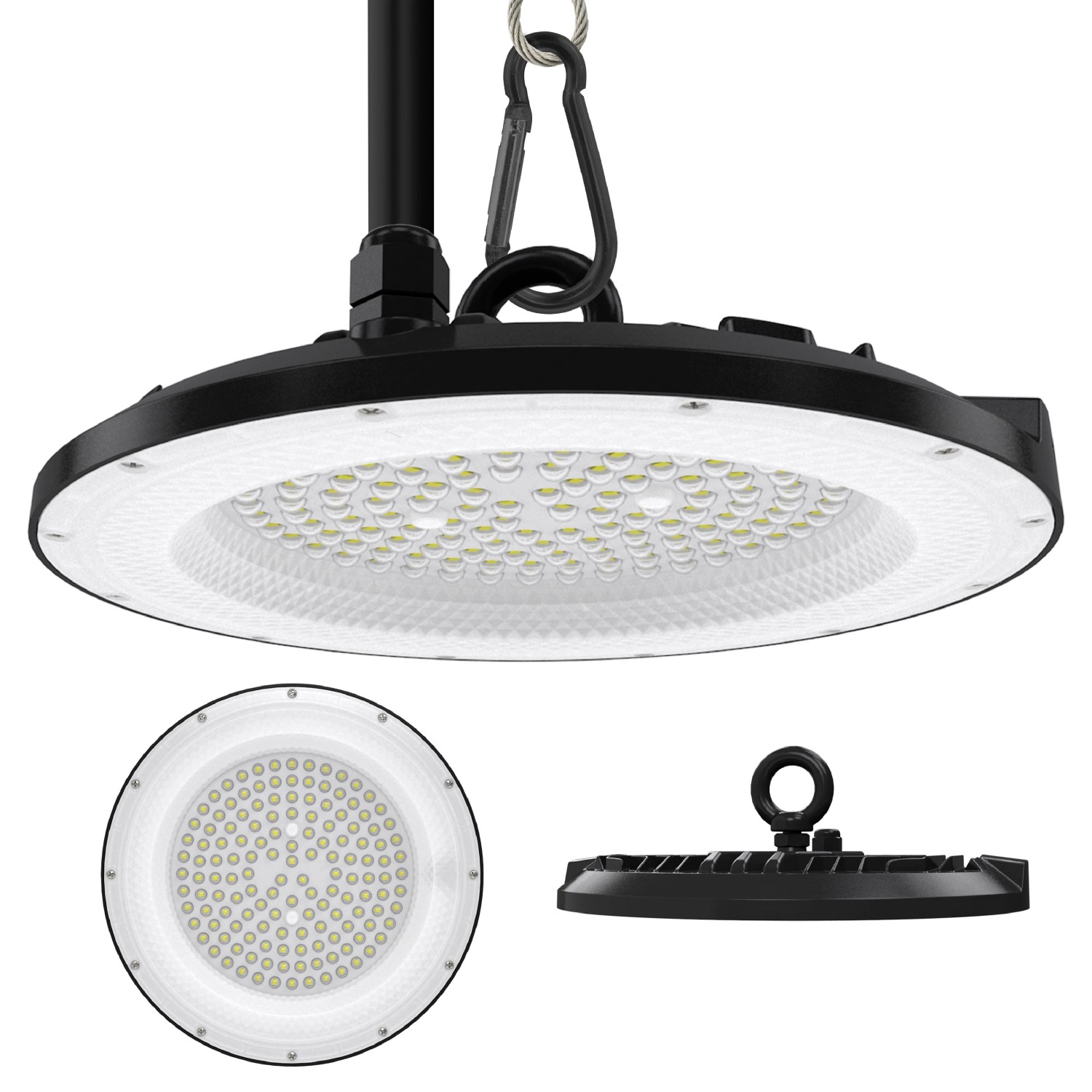 LUXULA LED UFO Hallenstrahler 100W 10000lm 5000K Neutralweiß HighBay EPISTAR Hallenleuchte IP65 LUXULA LED UFO Hallenstrahler 100W 10000lm 5000K Neutralweiß HighBay EPISTAR Hallenleuchte IP65 von LUXULA