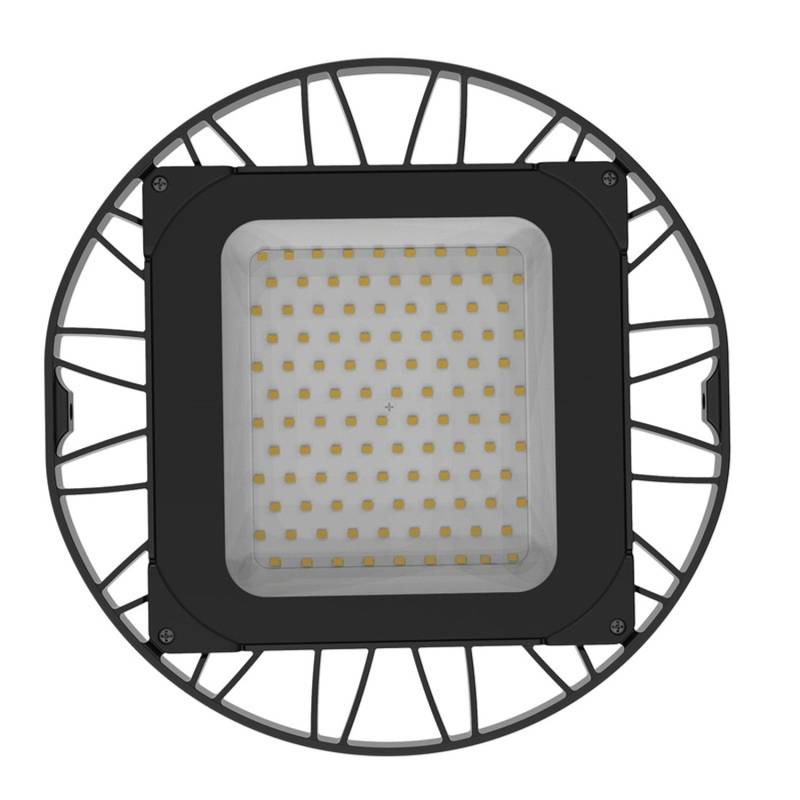 LUXULA LED UFO Hallenstrahler 150W 14400lm 5000K Neutralweiß HighBay Runde Hallenleuchte IP65 von LUXULA