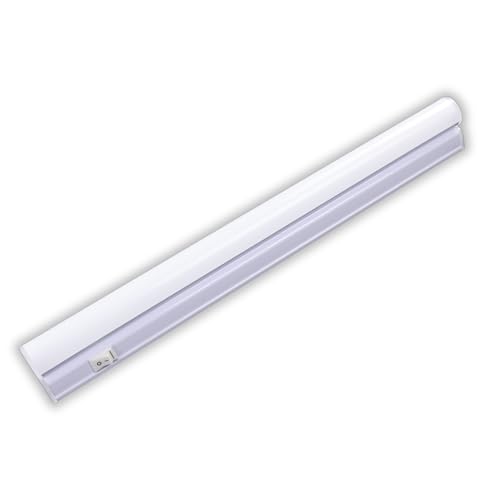 LUXULA LED Unterbauleuchte mit Schalter - 30cm 4500K Neutralweiß 4W 360lm verknüpfbar - Unterschrankleuchte Lichtleiste 230V für Küche Werkstatt - 304x22x36mm LUXULA LED Unterbauleuchte mit Schalter - 30cm 4500K Neutralweiß 4W 360lm verknüpfbar - Unterschrankleuchte Lichtleiste 230V für Küche Werkstatt - 304x22x36mm von LUXULA