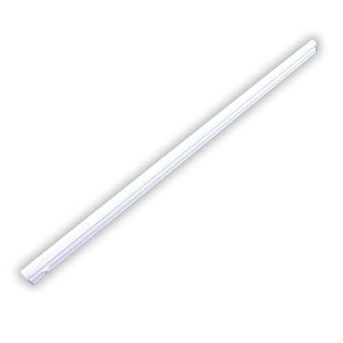 LUXULA LED Unterbauleuchte mit Schalter - Lichtleiste 90cm 4500K Neutralweiß 12W 1080lm verknüpfbar - Unterschrankleuchte Lampen Leiste 230V für Küchenschrank Werkstatt - 875x22x36mm von LUXULA