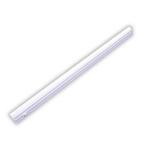 LUXULA LED Unterbauleuchte mit Schalter - Lichtleiste 60cm 4500K Neutralweiß 8W 720lm verknüpfbar - Unterschrankleuchte Lampen Leiste 230V für Küchenschrank Wekstatt - 575x22x36mm von LUXULA