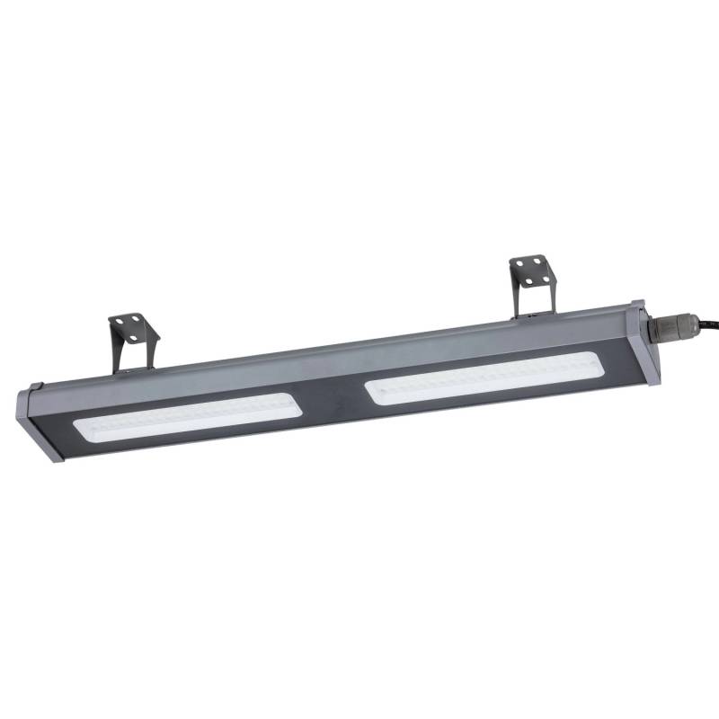 LUXULA Linearer LED Hallenstrahler 100W 12400lm 5000K Neutralweiß IP65 Hallenleuchte LUMILEDS HighBay von LUXULA