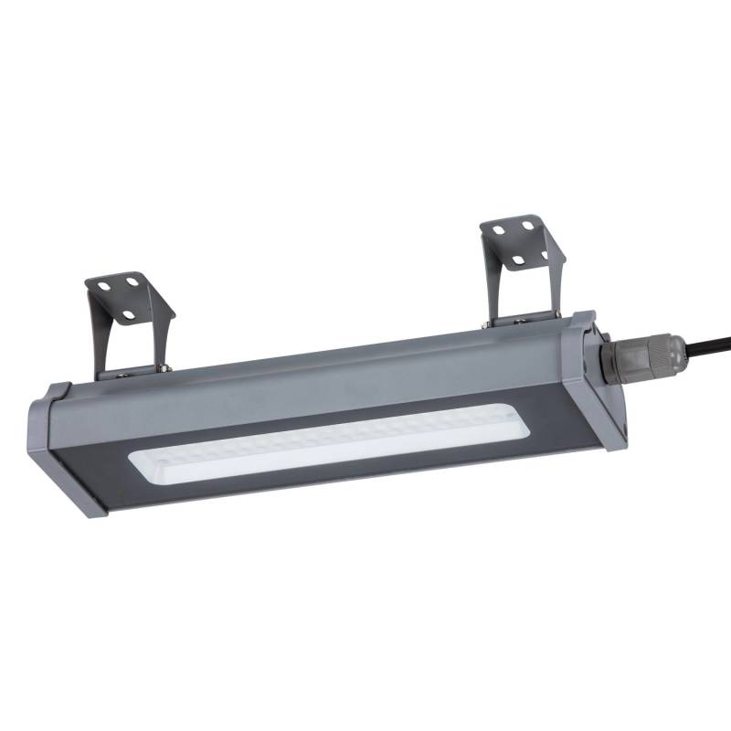 LUXULA Linearer LED Hallenstrahler 50W 6200lm 5000K Neutralweiß IP65 Hallenleuchte LUMILEDS HighBay von LUXULA