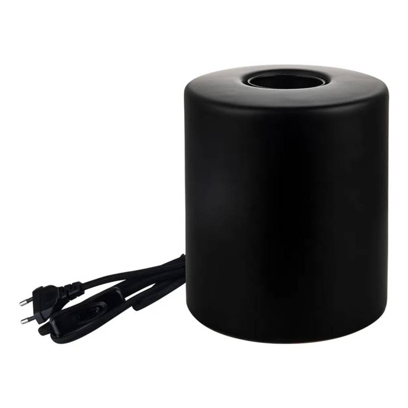 LUXULA Tischleuchte E27 Fassung Modern Design Metall Nachttischleuchte Schreibtischlampe Tischlampe Schwarz Ø95mm LUXULA Tischleuchte E27 Fassung Modern Design Metall Nachttischleuchte Schreibtischlampe Tischlampe Schwarz Ø95mm von LUXULA