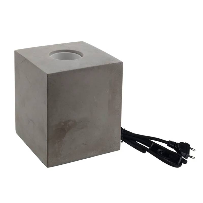 LUXULA Tischleuchte Modern Minimalistisch E27 Fassung Metall Design Nachttischleuchte Dekoleuchte Grau Ø95mm LUXULA Tischleuchte Modern Minimalistisch E27 Fassung Metall Design Nachttischleuchte Dekoleuchte Grau Ø95mm von LUXULA