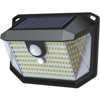Solar-Wandleuchte mit PIR-Lichtsensor, mit 3 Lichtmodi von LUXULA