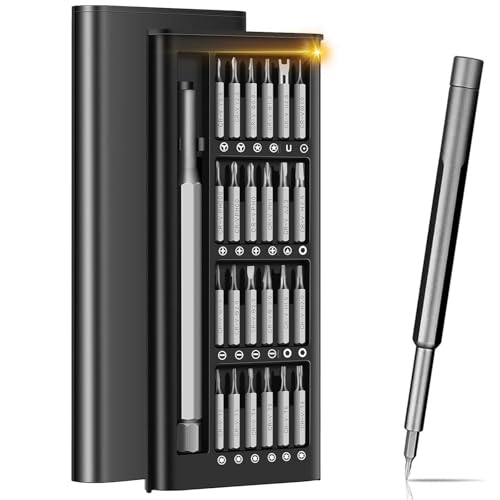 Foihletpath 24-in-1 Schraubendreher-Set, 24-in-1-Multifunktions-Ratschen-Schraubendreher-Set, 2025 Multi-Bit-DIY-Magnetschraubendreher für Telefon, Computer, Uhr (1 Set) von LUYJWZN