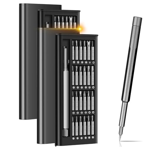 Foihletpath 24-in-1 Schraubendreher-Set, 24-in-1-Multifunktions-Ratschen-Schraubendreher-Set, 2025 Multi-Bit-DIY-Magnetschraubendreher für Telefon, Computer, Uhr (2 Set) von LUYJWZN