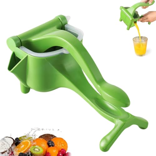 LUYJWZN Cubiccredit Manual Juice Squeezer, Cubiccredit Handheld Juicer Squeezer, Heavy Duty Manual SqueezeJuice Extractor, Easy to Use, Ergonomic Grip, for Juices Extraction of Citrus (1pcs) von LUYJWZN