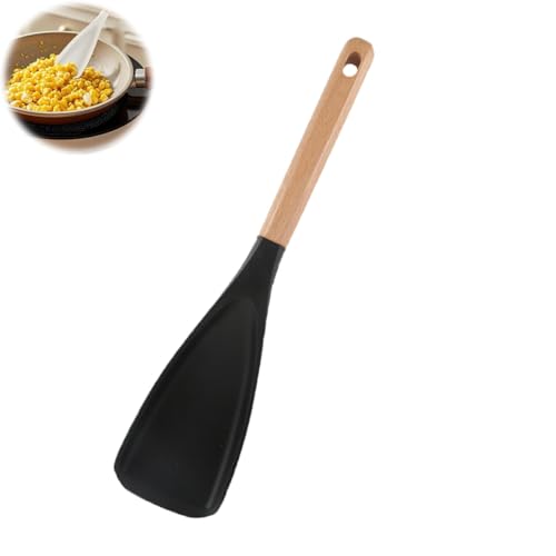 LUYJWZN Sufficientlg Multi-Function Spoon, Facilitatek Cooking Spoon, Facilitatek Multifunction Spatula for Cooking Heat Resistant Utensils Kitchen (1*black) von LUYJWZN