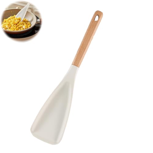 LUYJWZN Sufficientlg Multi-Function Spoon, Facilitatek Cooking Spoon, Facilitatek Multifunction Spatula for Cooking Heat Resistant Utensils Kitchen (1*white) von LUYJWZN