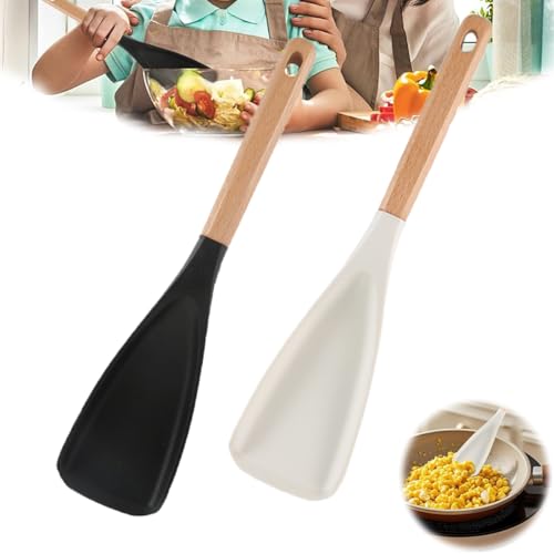 LUYJWZN Sufficientlg Multi-Function Spoon, Facilitatek Cooking Spoon, Facilitatek Multifunction Spatula for Cooking Heat Resistant Utensils Kitchen (2*mix) von LUYJWZN