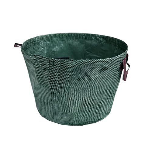 Garten Laubsack 500L-50L Wiederverwendbare Gartentasche, Große Kapazität, Wasserdichter Laubsack, Unkraut-Mülleimer-Container For Gartenhof-Laub-Aufbewahrungstasche(50L) von LUYSGBXR