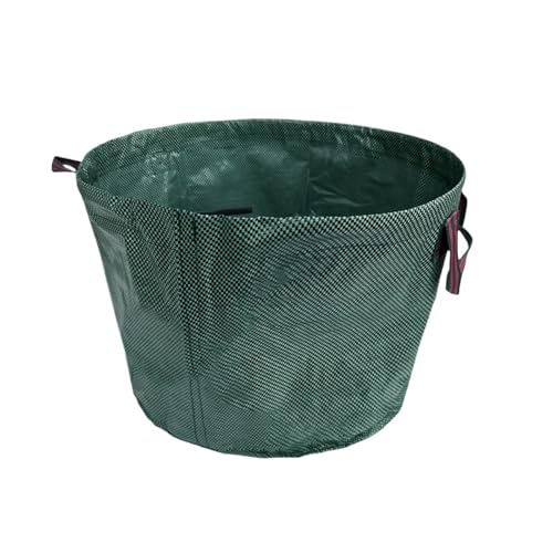 Garten Laubsack 500L-50L Wiederverwendbare Gartentasche, Große Kapazität, Wasserdichter Laubsack, Unkraut-Mülleimer-Container For Gartenhof-Laub-Aufbewahrungstasche(50L) von LUYSGBXR