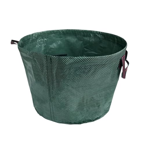 Garten Laubsack 50L-300L Wiederverwendbarer Gartensack, Laubsack mit großer Kapazität, leichter Mülleimer, faltbarer Aufbewahrungsbeutel for Gartenmüllbehälter(50L) von LUYSGBXR