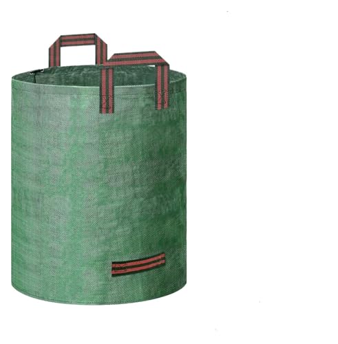 Garten Laubsack Gartenabfallsäcke, 60 l, strapazierfähig, wiederverwendbar, mit 4 Griffen, for Rasen, Hof, Pool, Pflanzenmüll(1pc 60L) von LUYSGBXR
