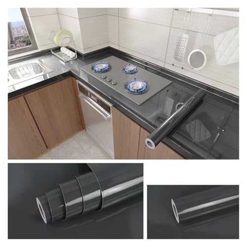 LUYSGBXR 40 cm Breite Marmor Wasserdichtes Kontaktpapier Selbstklebende Tapete Vinyl-Wandaufkleber for Küche Dekorative Film Wohnkultur(Color1,40cmX1m) von LUYSGBXR