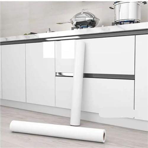 LUYSGBXR 80 cm selbstklebende Tapetenrollen for Küchenschränke, PVC, wasserdicht, Marmor-Wandaufkleber, Vinyl-Kontaktpapier, Heimdekoration(Color A,80CM X 10M) von LUYSGBXR