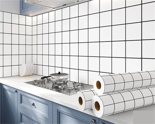 LUYSGBXR 80 cm selbstklebende Tapetenrollen for Küchenschränke, PVC, wasserdicht, Marmor-Wandaufkleber, Vinyl-Kontaktpapier, Heimdekoration(Color H,80CM X 10M) von LUYSGBXR