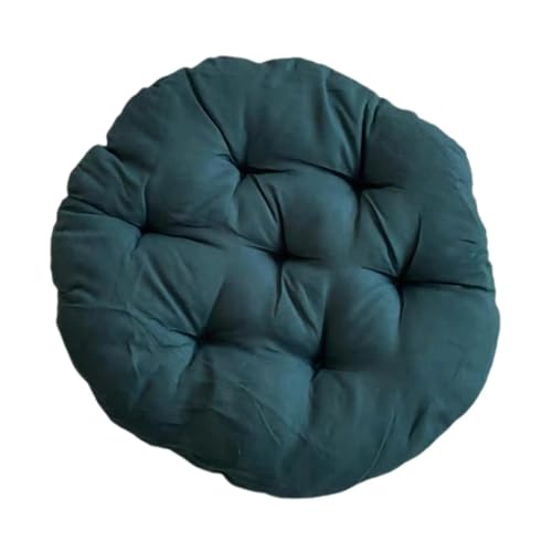 LUYSGBXR Kissen Für Hängesessel Stuhlpolster in Eierform, gepolstertes Sitzkissen, weich, Durchmesser 40 cm, Hängesesselkissen, Terrassenstuhlpolster for Schaukelstuhlsitze(Green) von LUYSGBXR