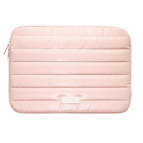 LUYSGBXR Tablet Tasche 13/14 Zoll wasserdichte Laptophülle Puffy Stoßfest Leichte tragbare Tablet-Tasche(Pink,13 inch) von LUYSGBXR