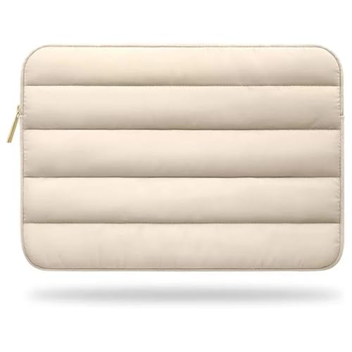 LUYSGBXR Tablet Tasche Laptoptasche, Tablet-Hülle, stoßfeste Tasche(Khaki,9-11 inch) von LUYSGBXR