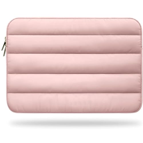 LUYSGBXR Tablet Tasche Laptoptasche, Tablet-Hülle, stoßfeste Tasche(Pink,9-11 inch) von LUYSGBXR
