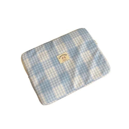 LUYSGBXR Tablet Tasche Niedliche Laptoptasche 11 13,3 14 15 15,6 16 Zoll Tablet Notebook Tasche Schutzhülle Laptophülle Tragetasche(Blue,13-14inch) von LUYSGBXR