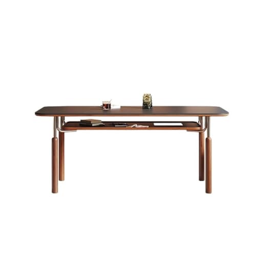 LUZZILE Kreativer Esstisch aus Edelstahl und Massivholz for Zuhause, Restaurant, einfache Steinplatte Esstisch LUZZILE Kreativer Esstisch aus Edelstahl und Massivholz for Zuhause, Restaurant, einfache Steinplatte Esstisch von LUZZILE