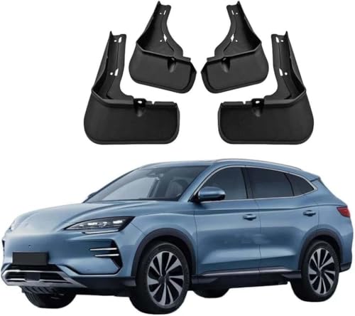 LUlude 4 Stück Auto Schmutzfänger für BYD Seal U DM-i 2023 2024 2025, Langlebig Verschleißfest Schlagfest Schmutzfänger, Vordere Hintere Spritzschutz von LUlude