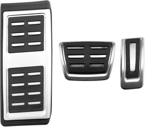 LUlude Auto Pedal Für Vw Seat Arona 2017-2024, Gummi Fußstütze Bremspedal Abdeckung, Fußpedalkappen Auto Gaspedal Bremse Fußstützenpedalabdeckung LUlude Auto Pedal Für Vw Seat Arona 2017-2024, Gummi Fußstütze Bremspedal Abdeckung, Fußpedalkappen Auto Gaspedal Bremse Fußstützenpedalabdeckung von LUlude