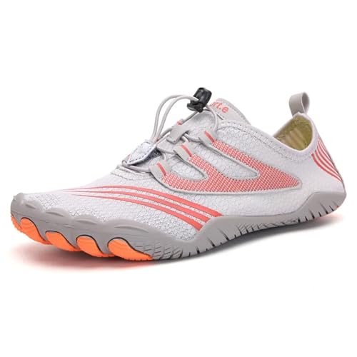 Strandschuhe Für Männer Und Frauen, Schuhe Für Fluss Nach Oben, Schuhe Für Outdoor-Sport, Radfahren, Waten, Barfußschuhe Für Den Außenbereich (A088grey,42) von LVCHAO