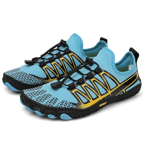 Strandschuhe für Damen und Herren, Barfuß, Schwimmen im Wasser, Fitness & Training, Sommerschuhe zum Waten im Freien, große Größe Für Outdoor (Pink, 47) von LVCHAO