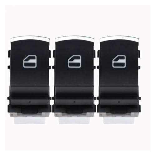 Autofenster Schalter Für Golf Mk5 MK6 Für Jetta III AMAROK OE 5ND959857 5K4959857 5ND959855 Fensterheberschalter(3 Buttons) von LVGVZTTGKM