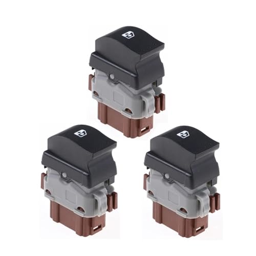 Autofenster Schalter Für Master II Leder-kasten 1998-2018 OE 8200242600 82002-42600 8200057321 Passagier Schalter Fensterheber(3 pcs) von LVGVZTTGKM