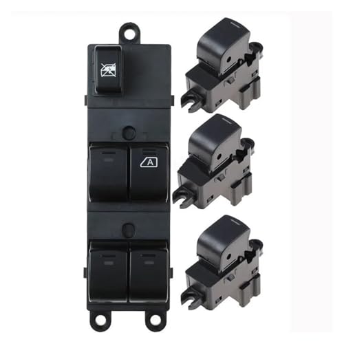 Autofenster Schalter Für Qashqai J10 JJ10 2007-2015 SUV OE 25401-EB30B 25401EB30B 25411-JD000 25411JD000 Fensterheberschalter(Right Button Switch) von LVGVZTTGKM