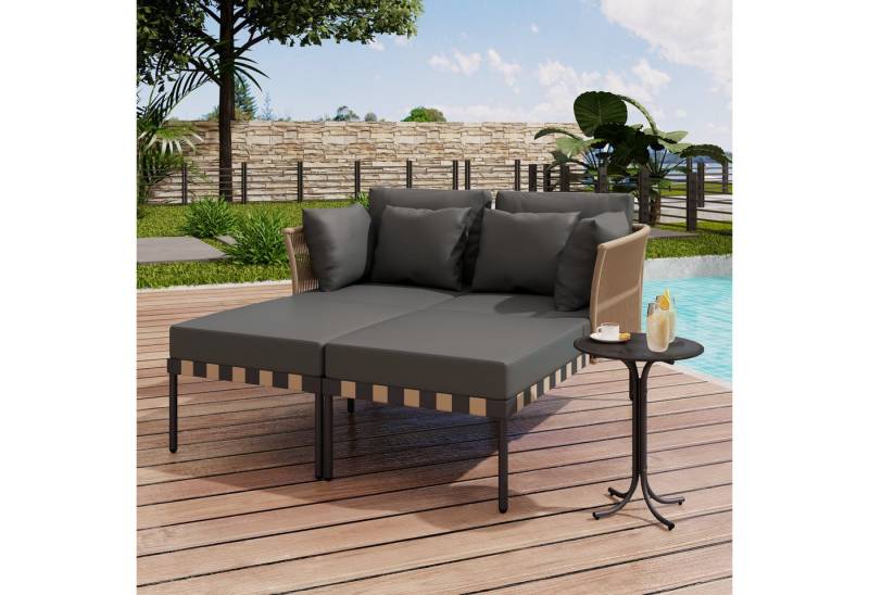 LVHOM Gartenlounge-Set, mit bequemer Polsterung von LVHOM