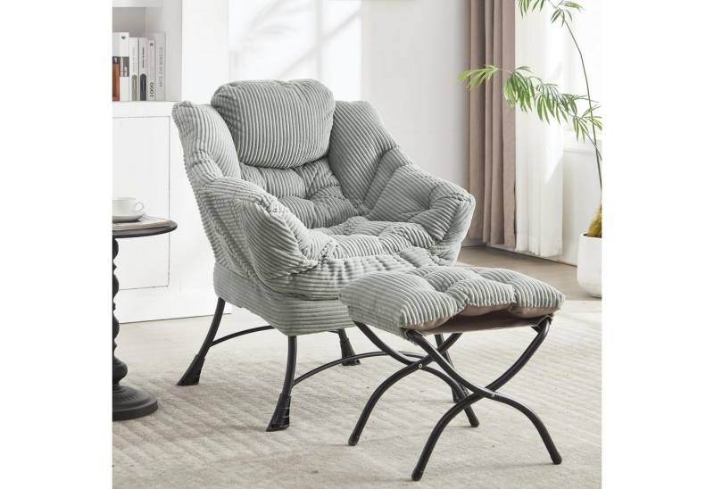 LVHOM Loungesessel (Relaxsessel inkl. Hocker) von LVHOM