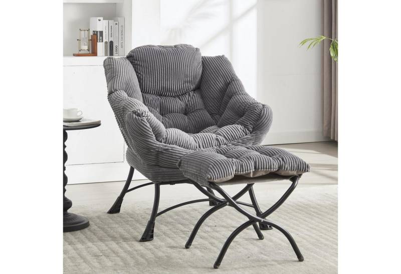 LVHOM Loungesessel (Relaxsessel inkl. Hocker) von LVHOM