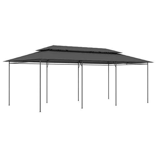 Event Pavillon, Partyzelt, Pergola für Partys, Treffen, Grillabende, Campingplätze, Wasser- und UV-beständig, 600 x 298 x 270 cm, Polyester + Stahl, Einfache Montage Event Pavillon, Partyzelt, Pergola für Partys, Treffen, Grillabende, Campingplätze, Wasser- und UV-beständig, 600 x 298 x 270 cm, Polyester + Stahl, Einfache Montage von LVHUIDEH