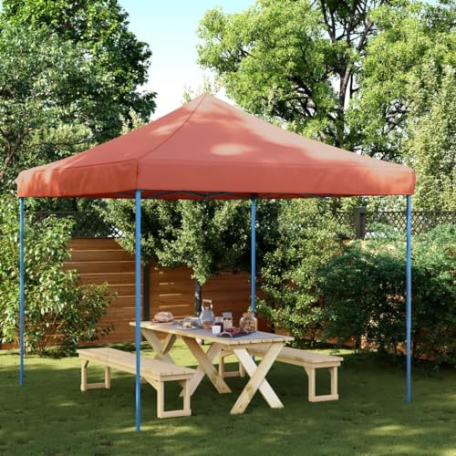 Faltbar Pavillon mit Wetterfestes Dach, Stahlrahmen, Outdoor Tragbar Sonnenschirme für Partys Treffen Grillabende Campingplätze, Faltzelt, 292 x 292 x 315 cm, Einfache Montage Faltbar Pavillon mit Wetterfestes Dach, Stahlrahmen, Outdoor Tragbar Sonnenschirme für Partys Treffen Grillabende Campingplätze, Faltzelt, 292 x 292 x 315 cm, Einfache Montage von LVHUIDEH