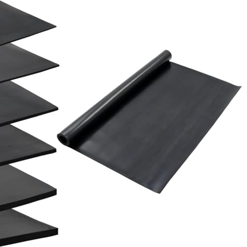 Gummimatte Anti-Rutsch, Gummibodenbelag, Bodenschutzmatte Fitnessgeräte, Mehrzweckmatte, Bodenmatte, 200 x 120 x 0.3 cm Gummimatte Anti-Rutsch, Gummibodenbelag, Bodenschutzmatte Fitnessgeräte, Mehrzweckmatte, Bodenmatte, 200 x 120 x 0.3 cm von LVHUIDEH