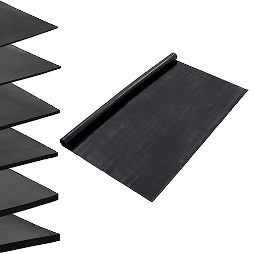 Gummimatte Anti-Rutsch, Gummibodenbelag, Bodenschutzmatte Fitnessgeräte, Mehrzweckmatte, Bodenmatte, 500 x 120 x 0.1 cm Gummimatte Anti-Rutsch, Gummibodenbelag, Bodenschutzmatte Fitnessgeräte, Mehrzweckmatte, Bodenmatte, 500 x 120 x 0.1 cm von LVHUIDEH